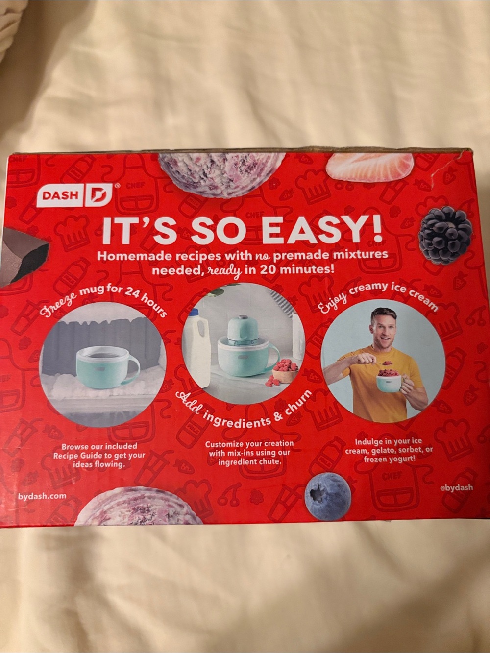 Dash Mint Green Ice Cream Maker - Picture 3 of 3